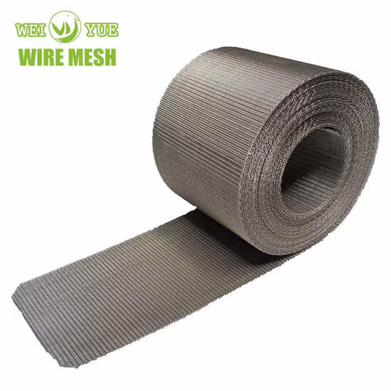 Écran filtrant de ceinture en acier inoxydable Extrudeuse en plastique Ceinture de filtre Ceinture de maille Treillis métallique en acier inoxydable Treillis métallique tissé Bande transporteuse en treillis métallique